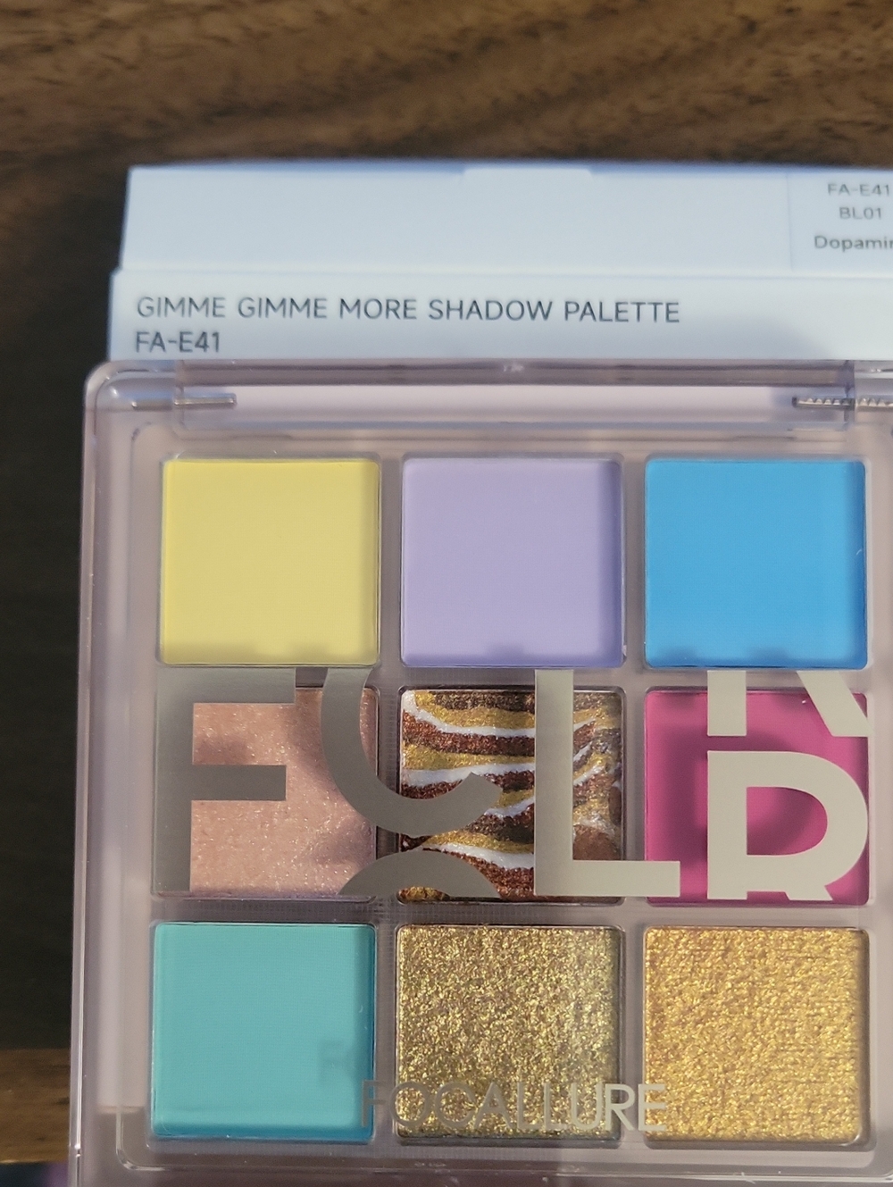 Focallure give me give me more shadow palette dopamine